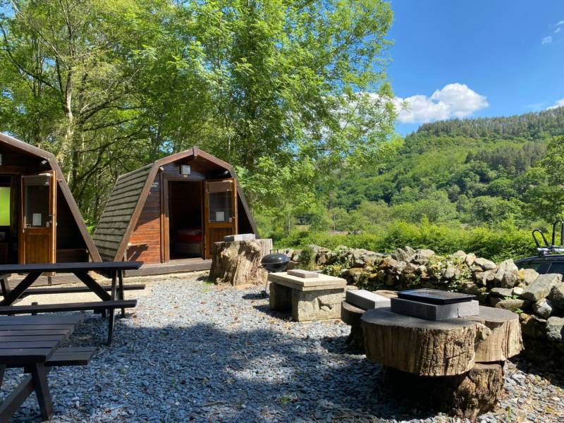 Bryn Dinas Camping Pods