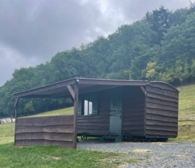 Shepherd's Hut, sleeps 3.