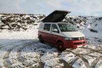 T5 Campervan in red