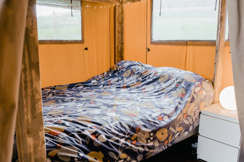 Family-friendly safari tent 