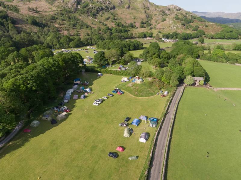 Medium Tent Grass Pitch (NO ELECTRIC HOOK UP)