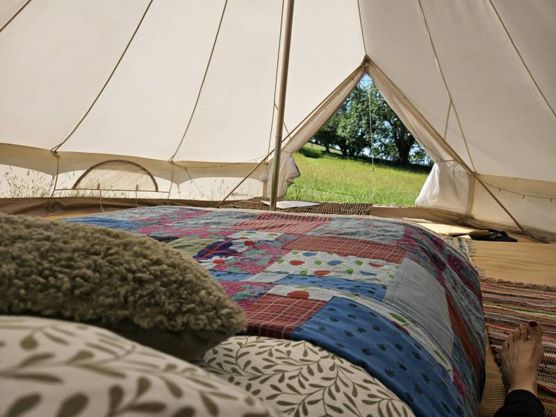 5m Bell Tent 'Ladybird'