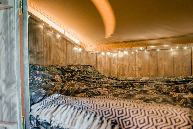 Family-friendly safari tent