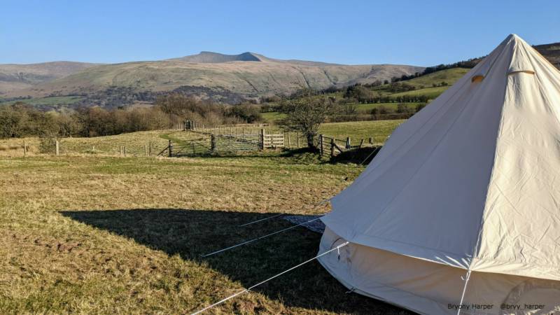 Pwllyn Farm Camping Libanus, Brecon, Powys LD3 8NN