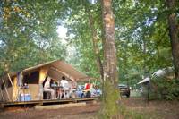 The Classic V Wood & Canvas Tent