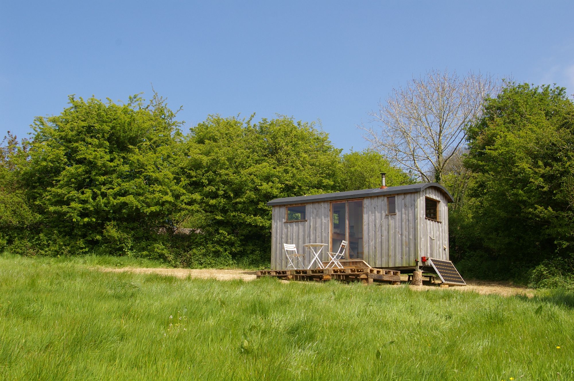 Shepherd S Hut Glamping In Pembrokeshire