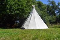 Secluded tipi in the Wye Valley