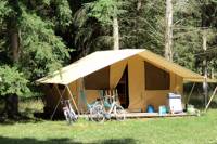 The Classic IV Wood and Canvas Tent