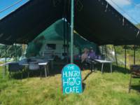 Non Electric Grass Tent Pitch