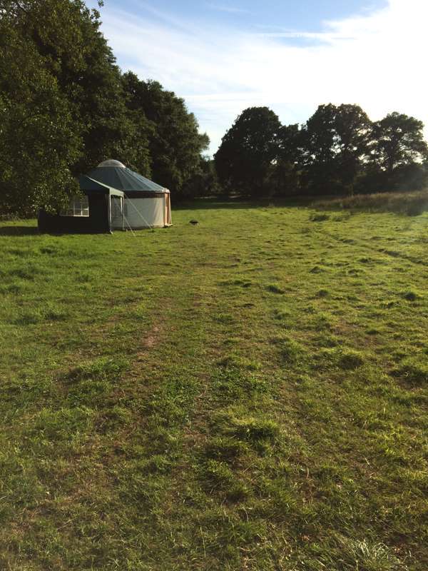 Wild camping pitch - up to 8 people