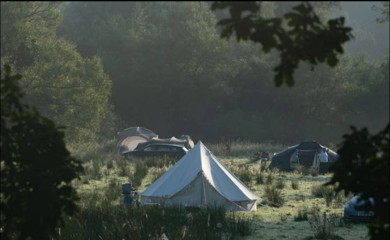 Wild camping pitch - up to 8 people