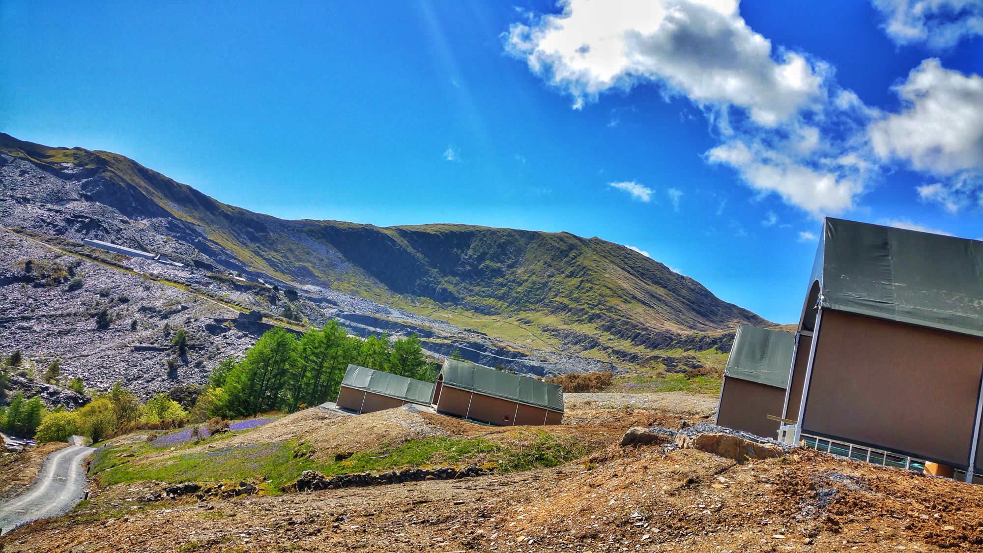 Glamping in North Wales