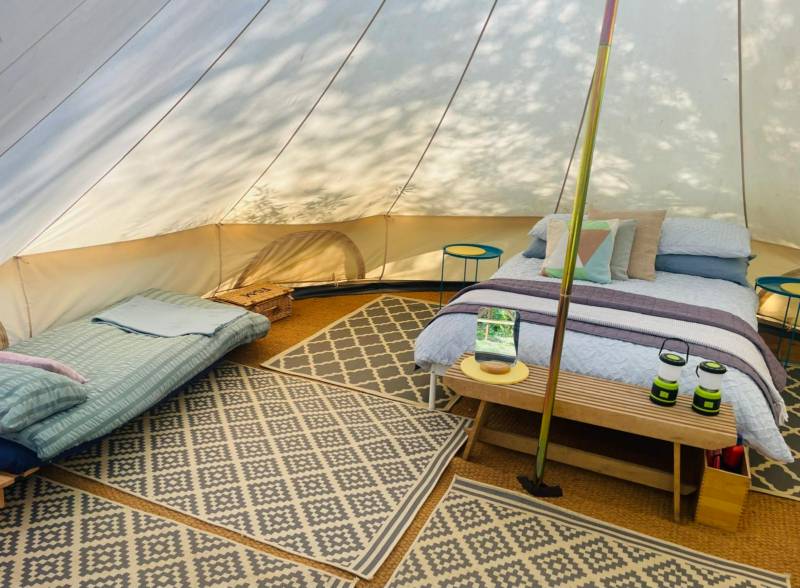 Millie Bell Tent Glamping Pitch