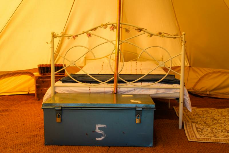 Bell Tent - Firepit circle