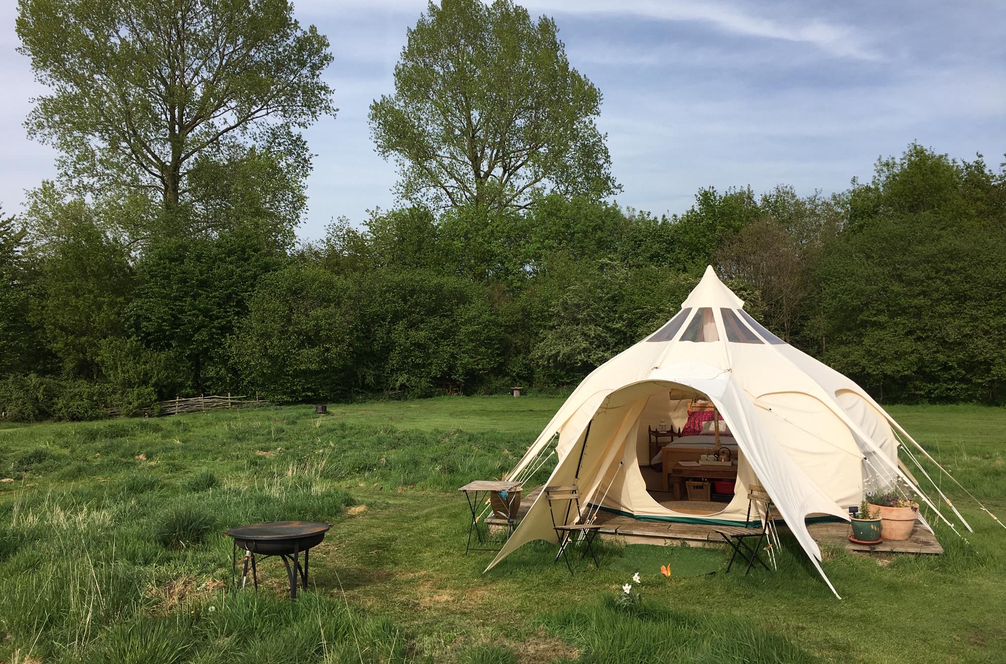 Glamping in Norfolk holidays at Cool Places