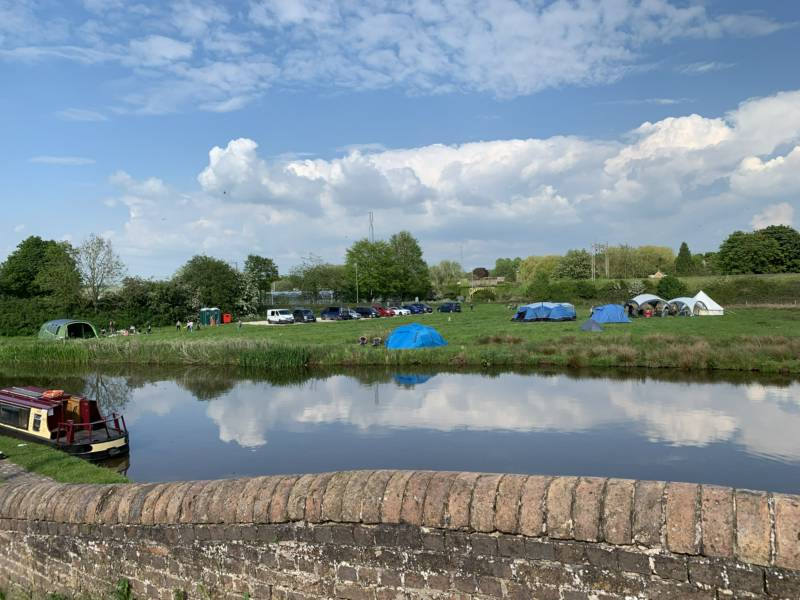 Great Haywood Canalside Campsite Mill Lane, Great Haywood, Staffordshire ST18 0RJ