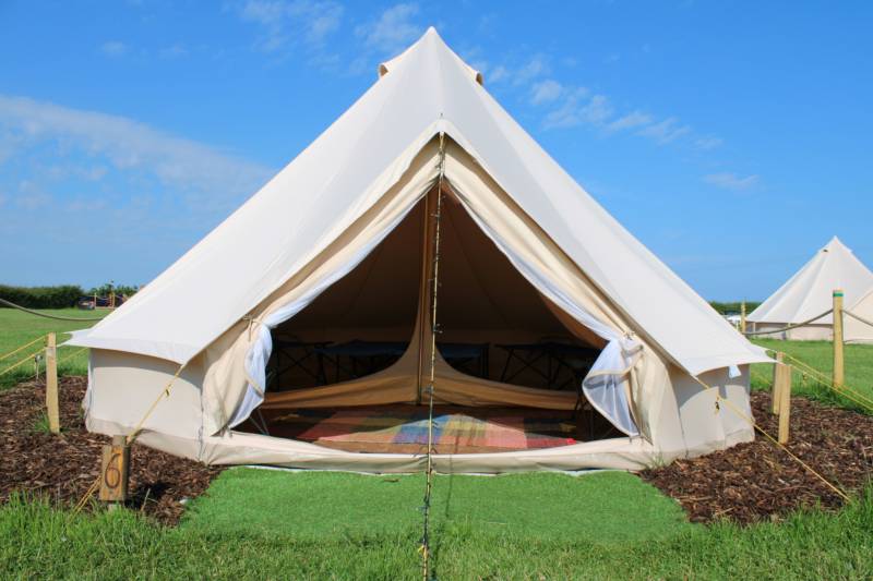 Pre-pitched Bell Tent No.5