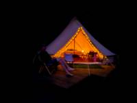 COSY 6m Bell Tent with Jacuzzi