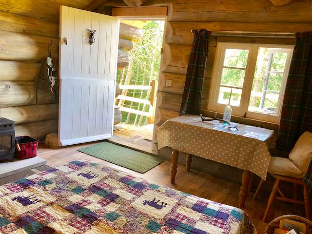 Log Cabin At Gill Head Farm Cool Camping