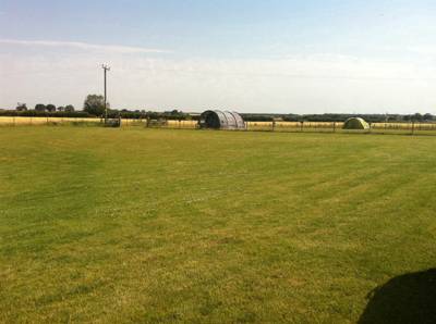 Grass Pitch with optional electric hook up.