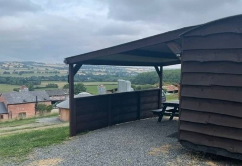 Shepherd's Hut, sleeps 3.