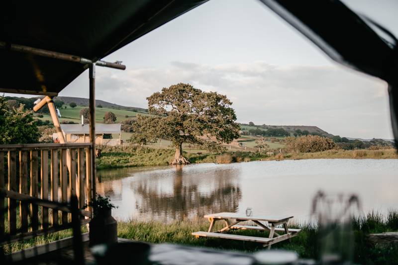 Family-friendly safari tent
