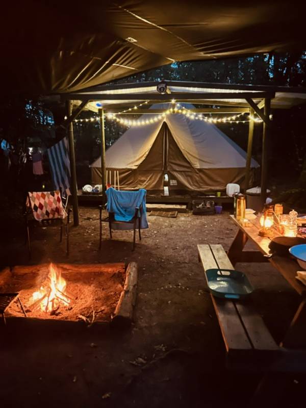'Wild Glamping' Bell Tent