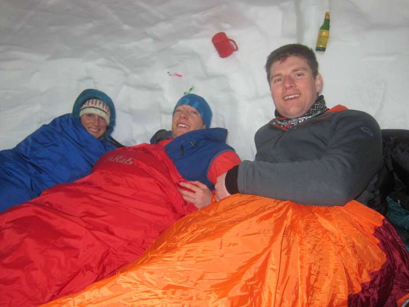 Keeping warm in the Cairngorms