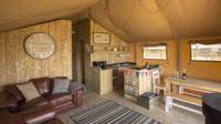 Safari tent within walking distance of two Llŷn Peninsula beaches