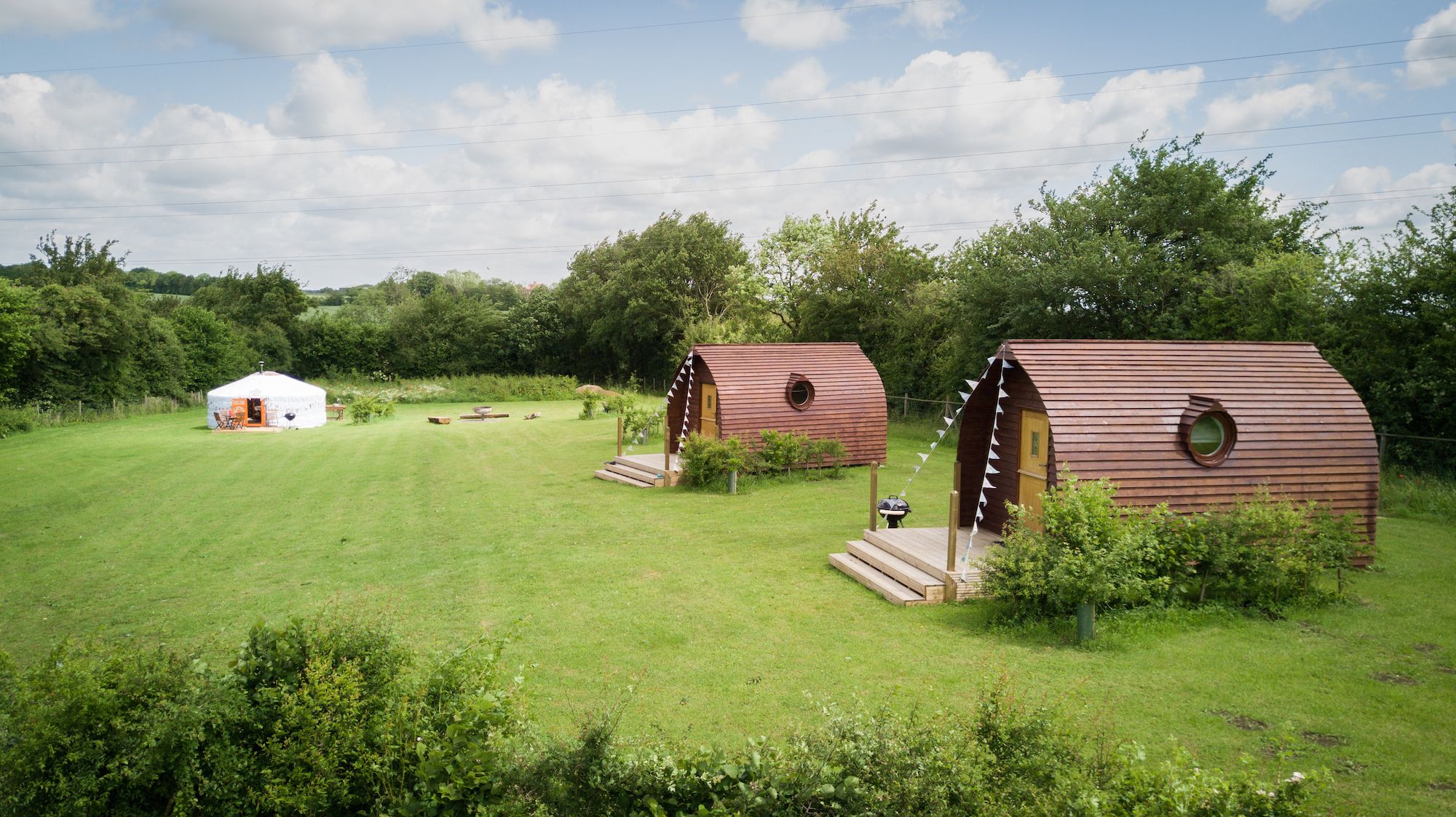 Glamping in Stowmarket holidays at I Love This Campsite