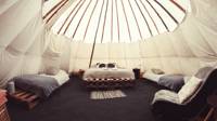 Secluded tipi in the Wye Valley