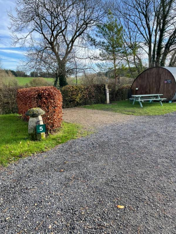 Silver Hard Standing Pitch with EHU