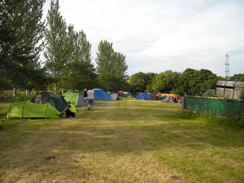 Grass Camping Pitch