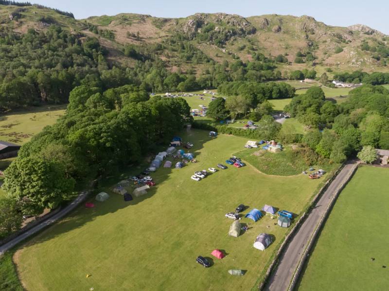 Small Tent Grass Pitch (no electric hook-up)