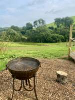 Luxurious yurt in the the Dorset hills