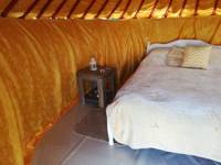 Yurt glamping on a Cornish family farm