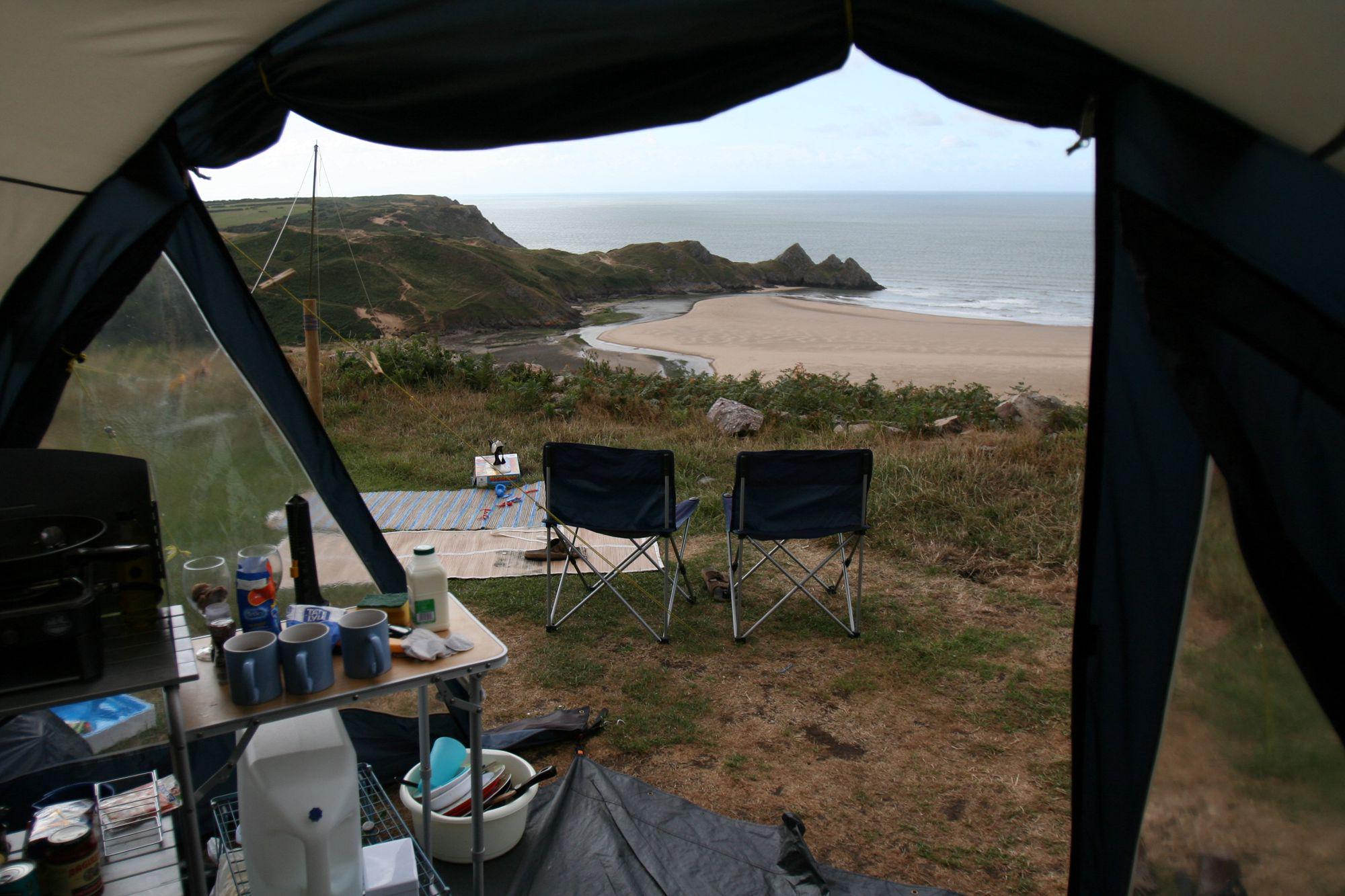 Three Cliffs Bay