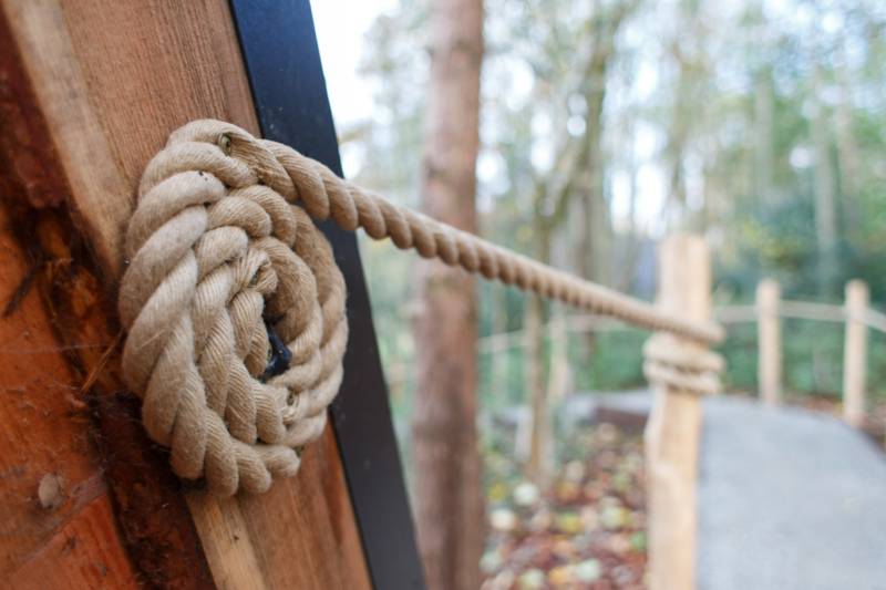 'Flint' the woodland den