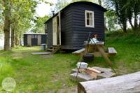 Shepherd's hut with lovely views of the East Sussex countryside