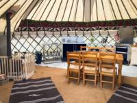 Pilton Yurt Camps- Gordon's Field West