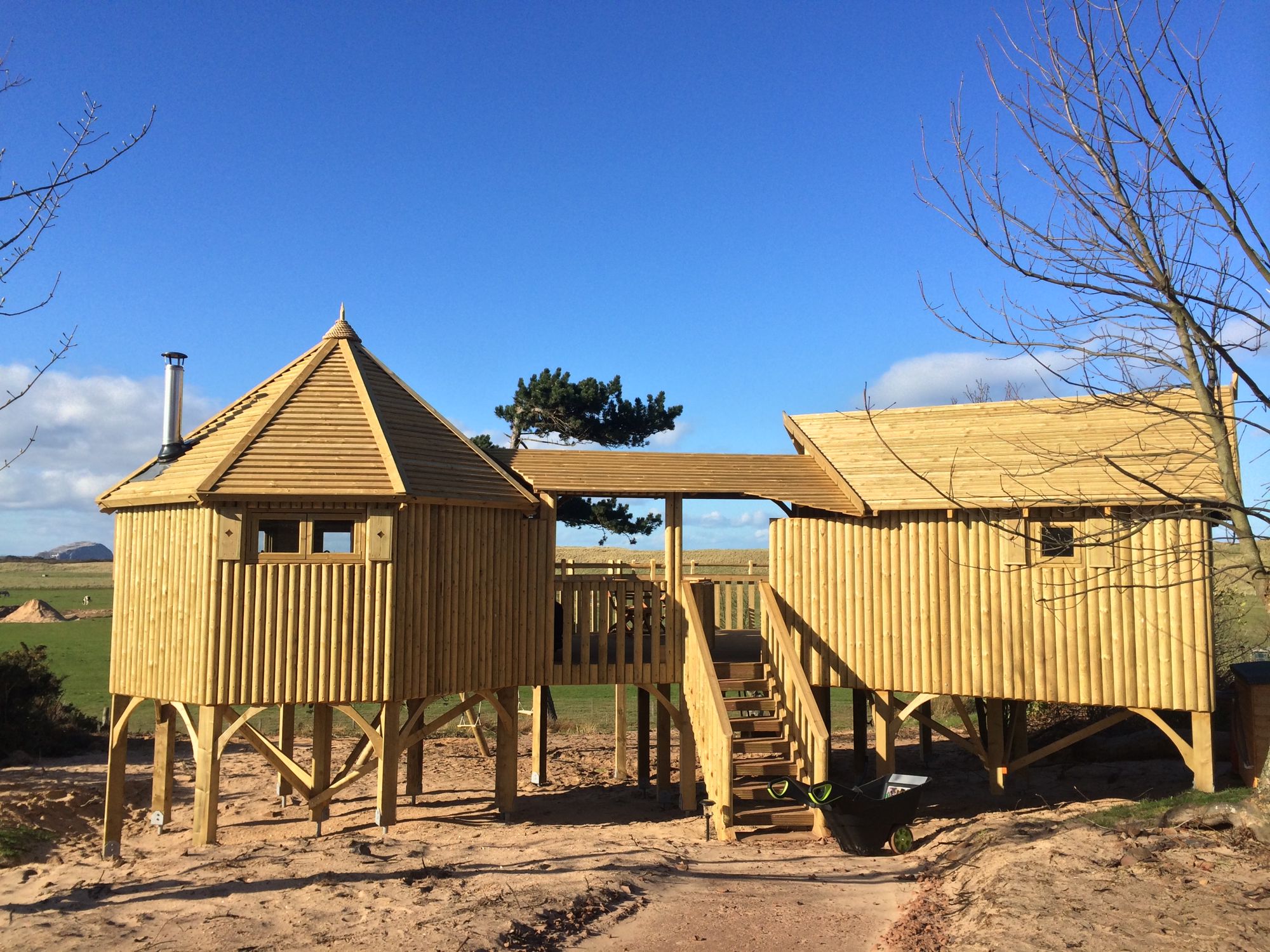 Glamping in Lothian holidays at Cool Places