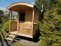Off-grid hut close to the Northumberland coast