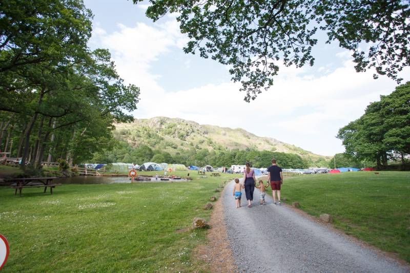 Hardstanding Motorhome pitch – EHU