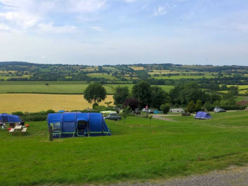 Large pitch, Caravan/tent. Electric inc'.