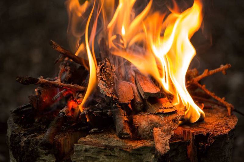 Campsites with Campfires