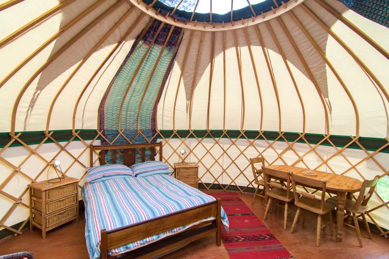 Tregonna King Yurt