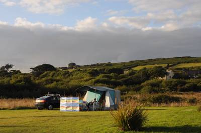 Single Person Pitch Campervan/Tent with Car