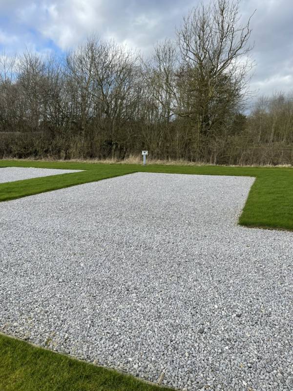 Pitch 1 Hard-standing Pitch with EHU