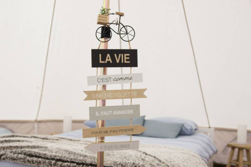 Luna Bell Tent 6m double bed grassland