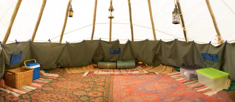 Overlake - Medium Tipi - Private Site